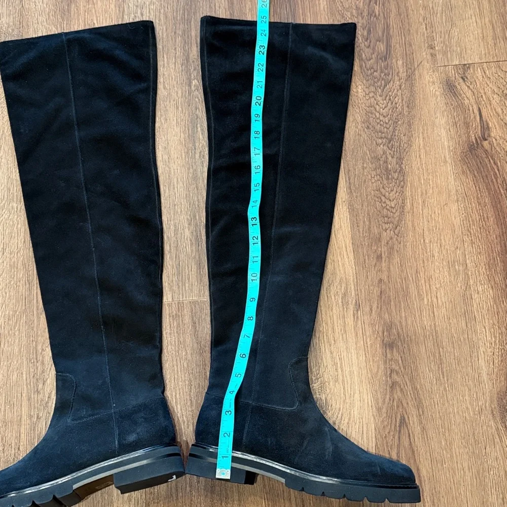New Stuart Weitzman Chicago Suede Over The Knee Boots